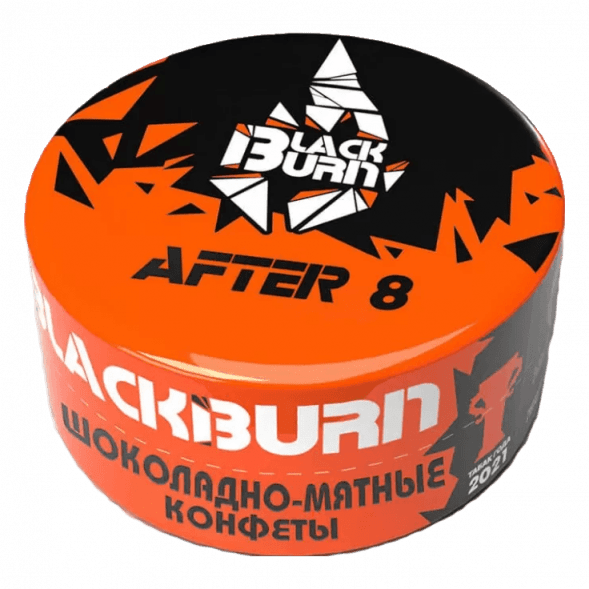 Табак BlackBurn - After 8 (Шоколад Мята, 25 грамм) купить в Тюмени