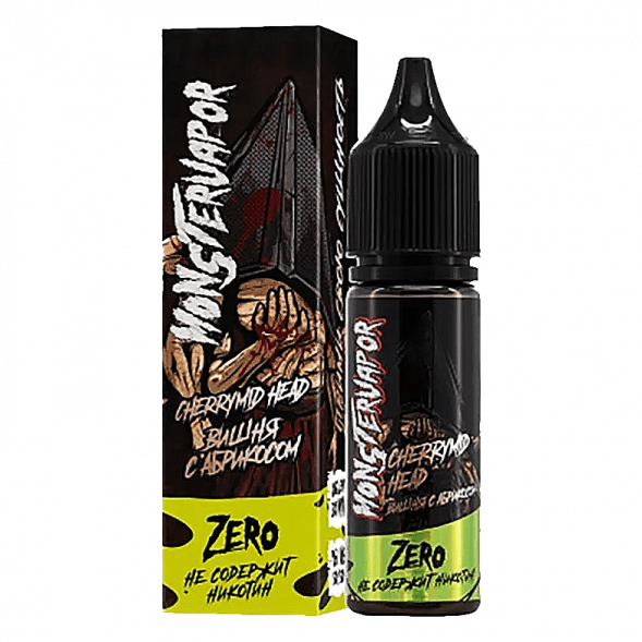 Жидкость Monsterwapor Zero - Cherrymid Head (Вишня с Абрикосом, 30 мл, без никотина) купить в Тюмени